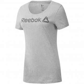 Camiseta Reebok Sport para Mulheres com Manga Curta e Decote Scoop