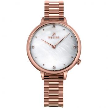 Orologio da donna con finitura oro rosa