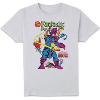 F4 vs Galactus Unisex T-Shirt – White XL Edition