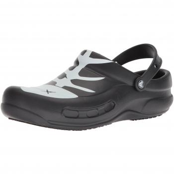 Crocs Bistro Sabots, Noir (Black/white/black) 42/43 EU