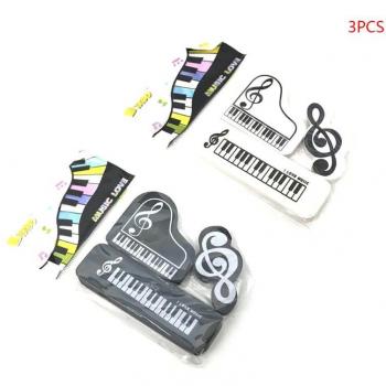 Piano Notes Rubber Erasers for Kids