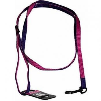 Croix en Tête d’Orange Rose‑Violette – Laisse 120 cm Martin Sellier