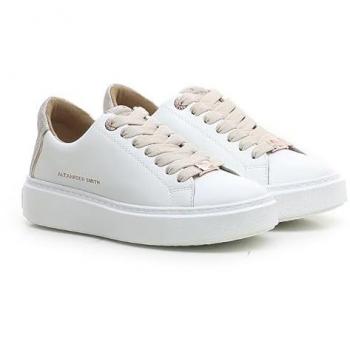 Albaldw 8290 White Gold Sneakers by Alexander Smith