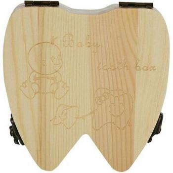 Caja de memoria de dientes de leche