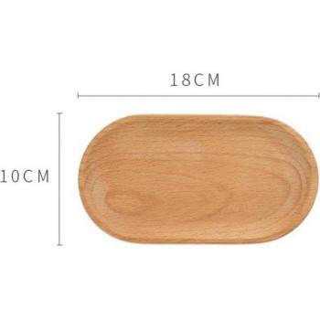 Bandeja de Almacenamiento de Madera de Haya
