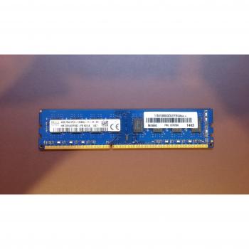 Hynix PC3‑12800 4GB DDR3 1600 MHz Unbuffered CL11 DIMM