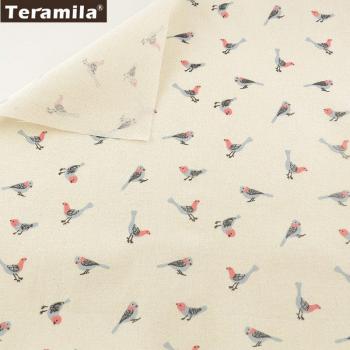 Tableau d'Art Textile Oiseaux – Housse de Lit et Rideau