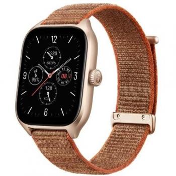 Smartwatch Huami Amazfit GTS 4 Notificaciones Frecuencia Cardíaca GPS Marrón