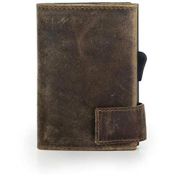 SecWallet RFID-Enabled Credit Card Case – Brown
