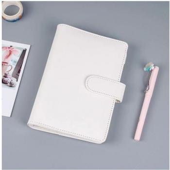 Carpeta de Cuero A5 con Anillos y Hebilla