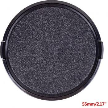 Capuchon d'objectif avant 55MM en plastique