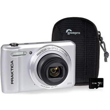 Praktica Z212‑S Silver Storage & Camera Set