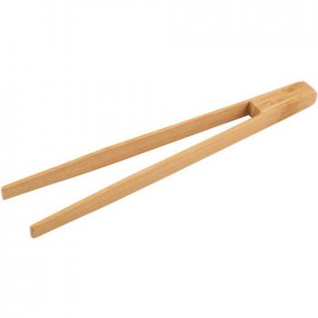 2pcs Natural Wooden Kitchen Tongs