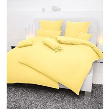 Janine Kissenbezug Piano 0125, 80x80 cm, mit Reißverschluss, gelb