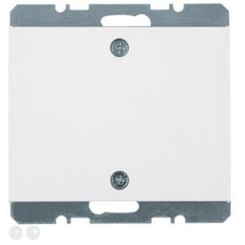 Berker 10457109 Blindverschlusssatz – Zentralstück K.1, schneeweiß