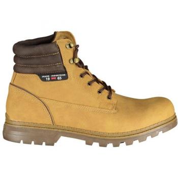 Carrera Trendsetting Yellow Lace-Up Boots