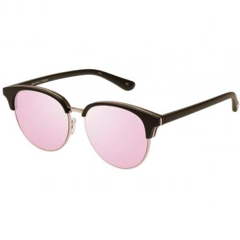 Schwarze Le Specs Deja Vu Gummibrillen für Frauen