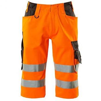 Luton Long Work Shorts Hi-Vis Orange