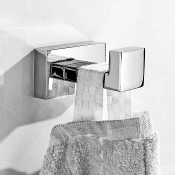 Stainless Steel SUS304 Bathroom Accessories: Chrome Mirror, Toilet Paper Holder, Robe Hook, Towel Bar