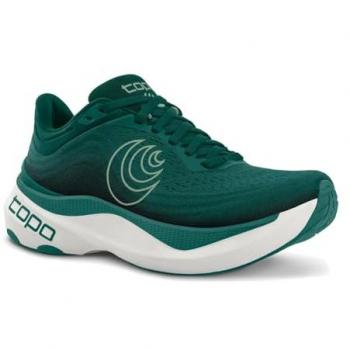Topo Athletic Aura Stability Trail Shoe – Green, Men 8