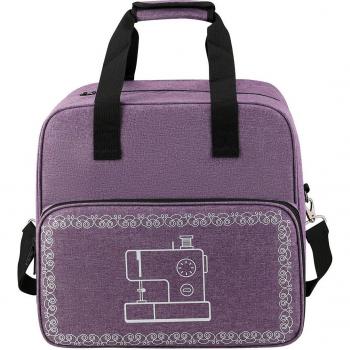 Sac de rangement violet pour accessoires de couture