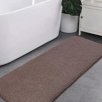 VANZAVANZU Extra Large Non Slip Bath Mat Thickened Bathroom Runner Rug