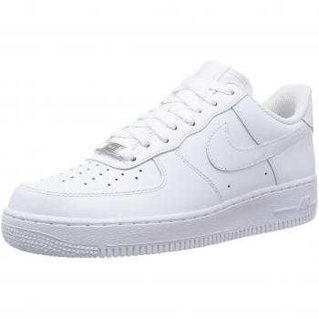 Nike Air Force 1 '07 Men's Basketball Sneakers, White, 8 UK