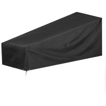 Copertura impermeabile per mobili da giardino antracite 160/155x60x75/39cm