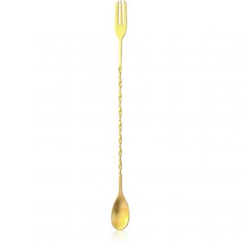 Cucharilla de Bebida con Diseño de Espiral