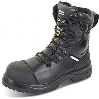 Click Safety Footwear Beeswift Trencher Plus Side Zip Boot Black 03
