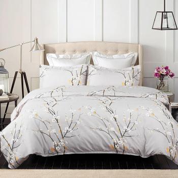 Premium Spring Blossom Quilt Cover Set – 230x220cm, 3 Pieces + 2 Pillowcases