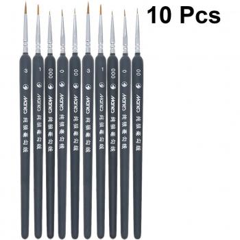 Accessoires de Peinture Pro A35 – Ensemble 10 Pinceaux