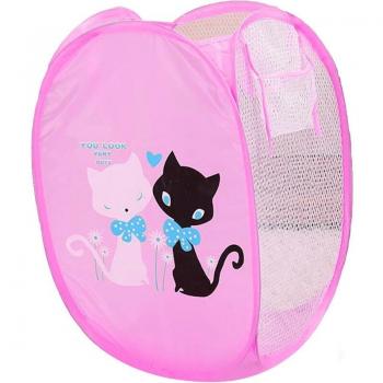 Large Capacity Cartoon Print Laundry Basket
