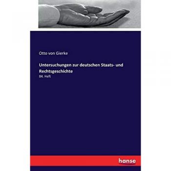 Untersuchungen zur deutschen Staats