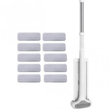 Effortless Cleaning Flat Mop with Automatic Dehydration