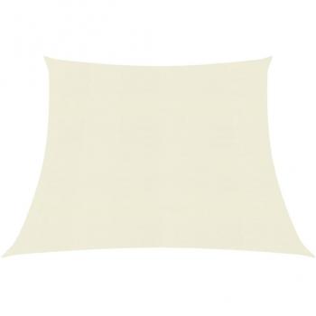 VidaXL Toldo de vela HDPE 160 g/m² 4/5x3 m Color Antracita, Beige, Crema y más