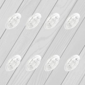 E.O.S Clear Rubber Nose Pads for OAKLEY Tailend OO4088