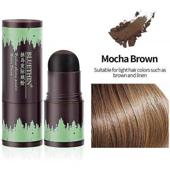Esfumador para cabello y cejas en barra, resistente al agua, tonalidad marrón ceniza