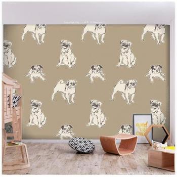 Arredamento personalizzato con fotomurale Little Bullies 100x70
