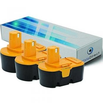 Batteries Ryobi SPC18 18 V 3000 mAh – Pack de 3 (Visiodirect)