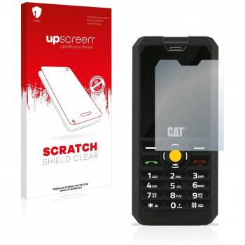 Upscreen Displayschutzfolie für Caterpillar Cat B30 – Kratzfest, klar, Anti-Fingerprint