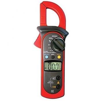 MP Power: Pinza de Corriente + Multímetro Digital Voltímetro Ammeter Ohmímetro