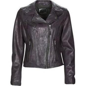 Women's Oakwood CLIPS 6 Leather Jacket in Purple