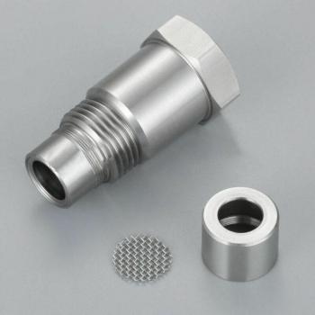 2pcs Stainless Steel Oxygen Sensor Adapters for Catalytic Converter