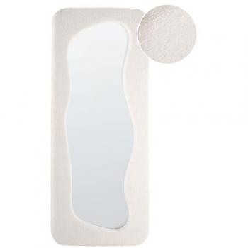 Off-White Quimper Beliani Modern Hanging Mirror – 170 x 70 cm MDF