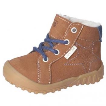 Pepino Leder/Textil Schnürstiefelette – “Pepino Leder‑Textil Schnürstiefel”