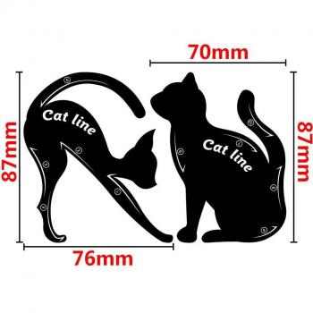 2Pcs Eyeliner Shaper for Cat Eye Makeup