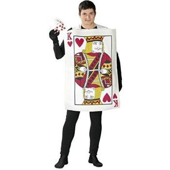 Costume Re di Cuori per adulti, taglia 52-54