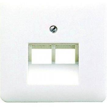 Placca di copertura 2 vie Jung CD569-2UAWW Bianco alpino
