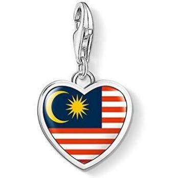 Boucle d'oreille charm en argent pour femmes Thomas Sabo, style 1185-603-7